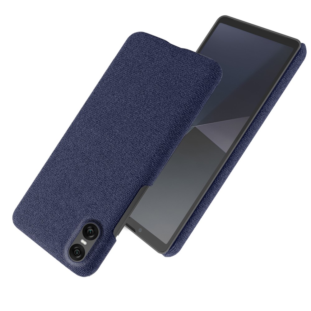  Sony Xperia 10 VII Skal Tygbelagt Blå