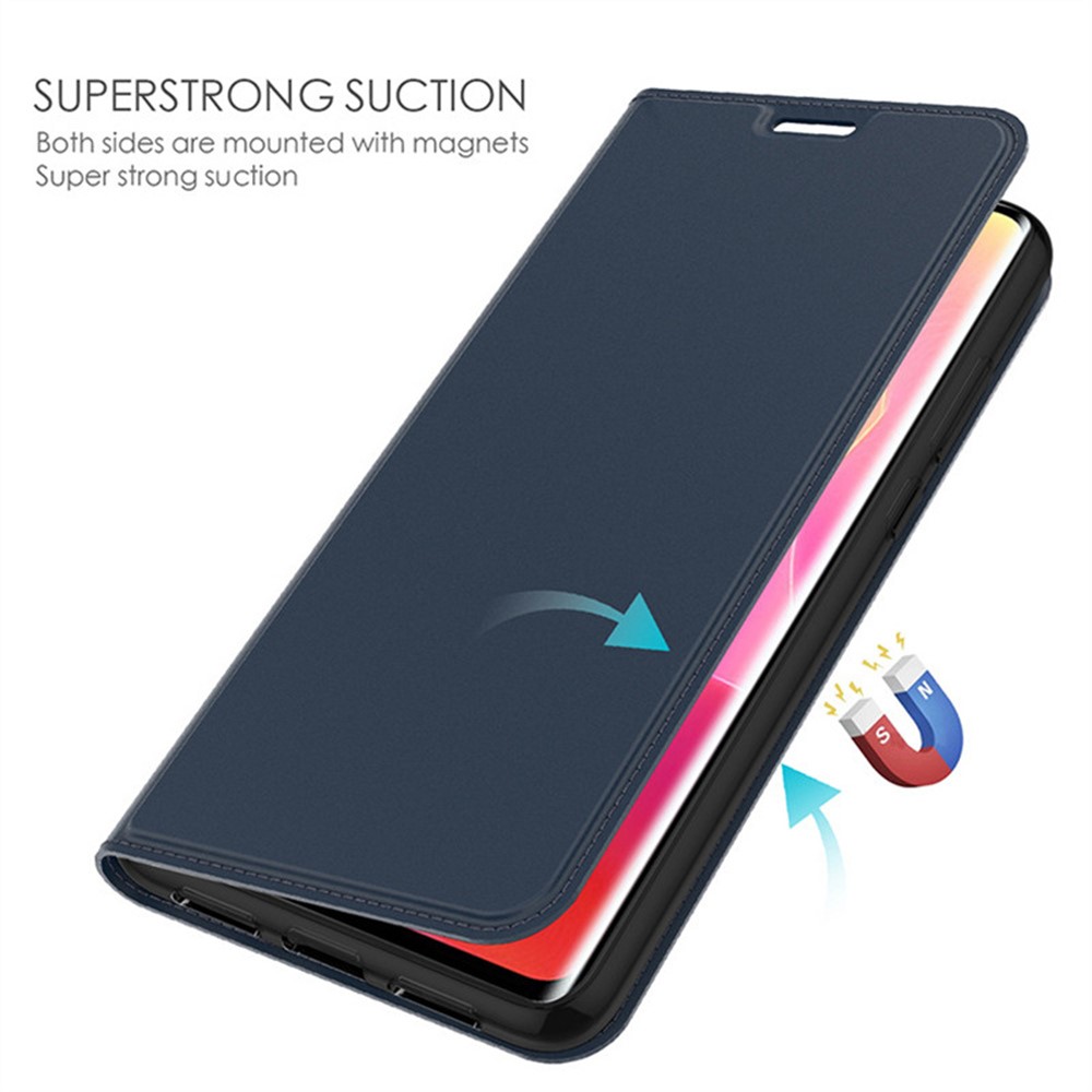  Sony Xperia 1 VII Fodral Flip Läder Blå