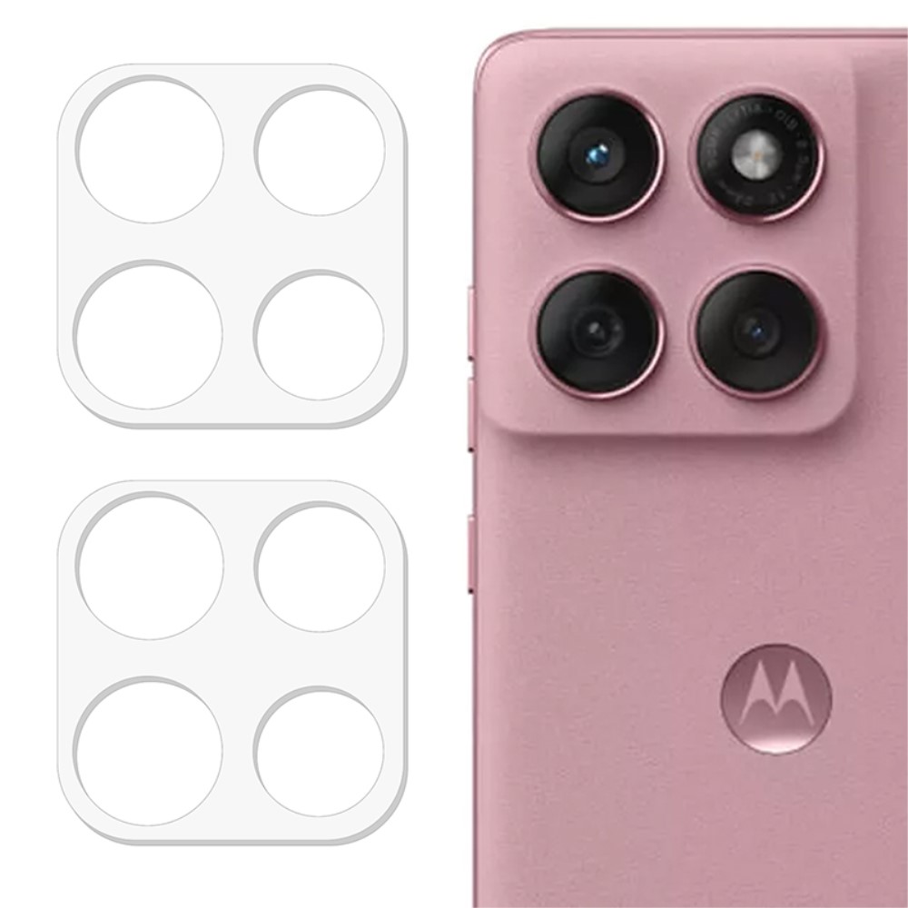  Motorola Edge 60 / 60 Fusion 2-PACK Linsskydd Transparent