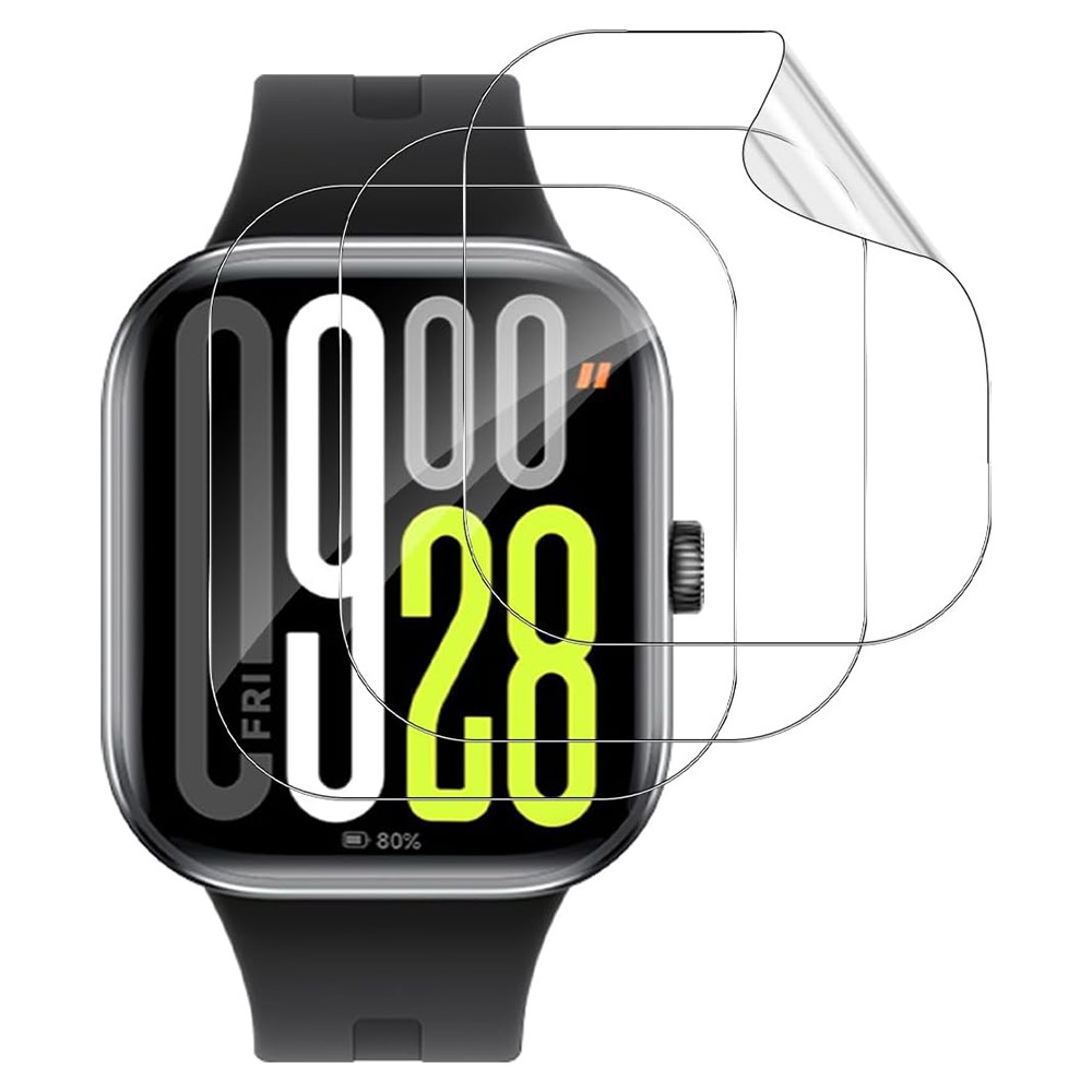  Xiaomi Redmi Watch 5 3-PACK Skärmskydd TPU