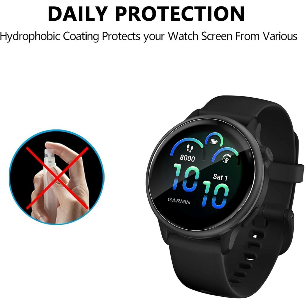  Garmin Vivoactive 6 3-PACK Skärmskydd TPU