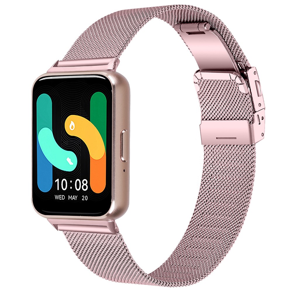  Samsung Galaxy Watch Fit 3 Klockarmband Milanese Rosa