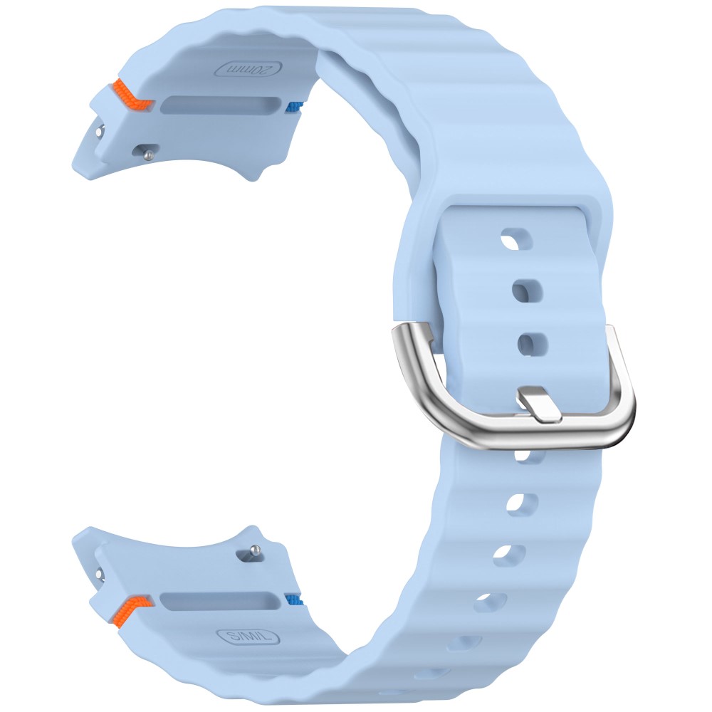  Galaxy Watch 5/5 Pro/6/7/FE Armband Silikon Wave Design