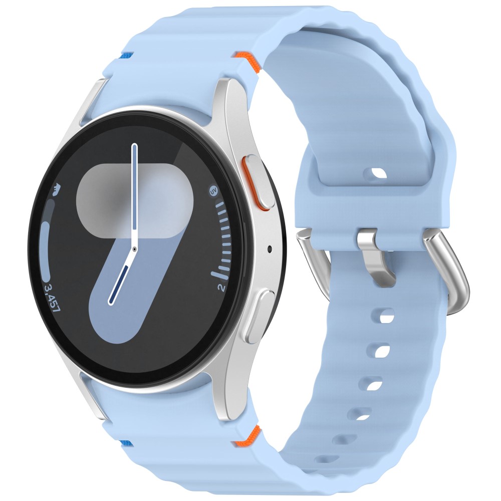  Galaxy Watch 5/5 Pro/6/7/FE Armband Silikon Wave Design