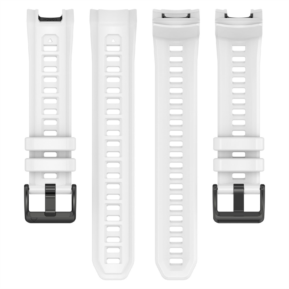  Garmin Instinct 3 45 mm Klockarmband Silikon Vit