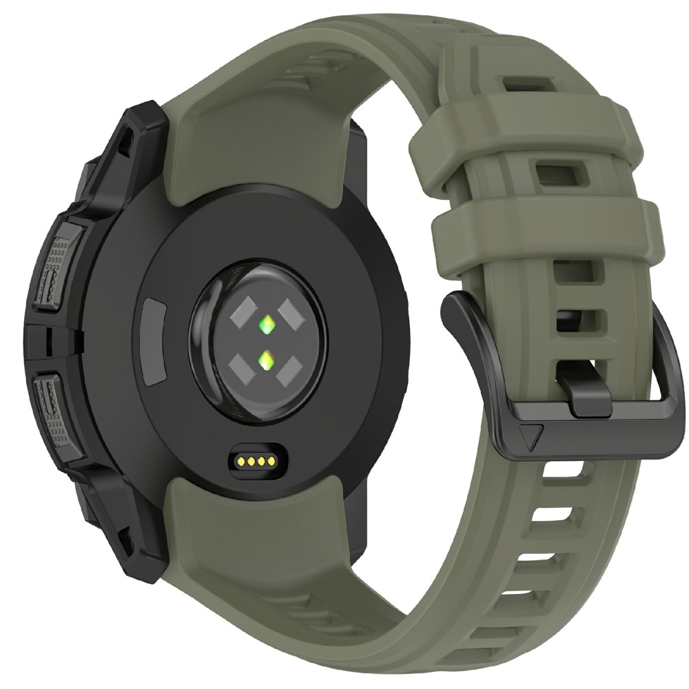  Garmin Instinct 3 45 mm Klockarmband Silikon Militär Grön