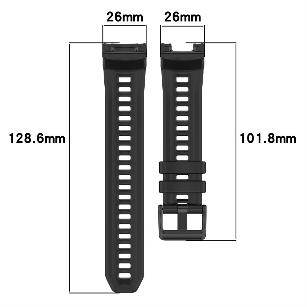 Garmin Instinct 3 50 mm Klockarmband Silikon Vit