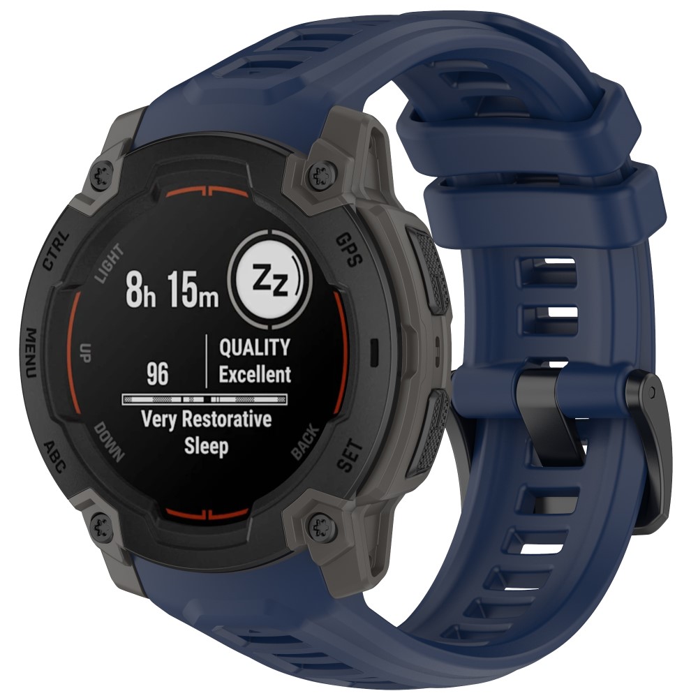  Garmin Instinct E 45 mm Klockarmband Silikon Mörk Blå