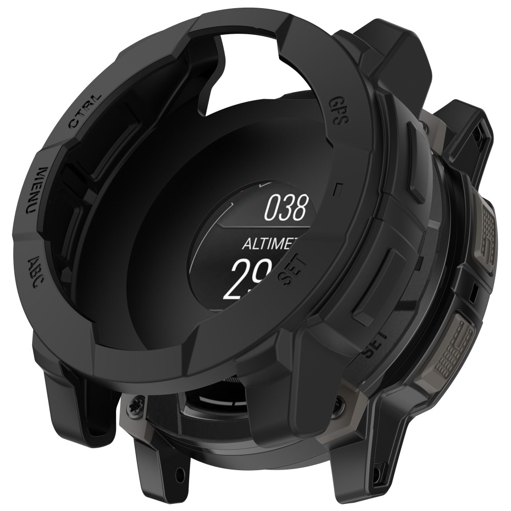  Garmin Instinct E 45 mm Skal Silikon Shockproof Svart