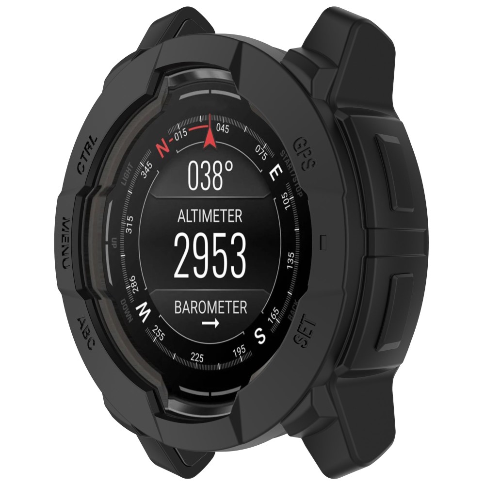  Garmin Instinct 3 50 mm Skal Silikon Shockproof Svart
