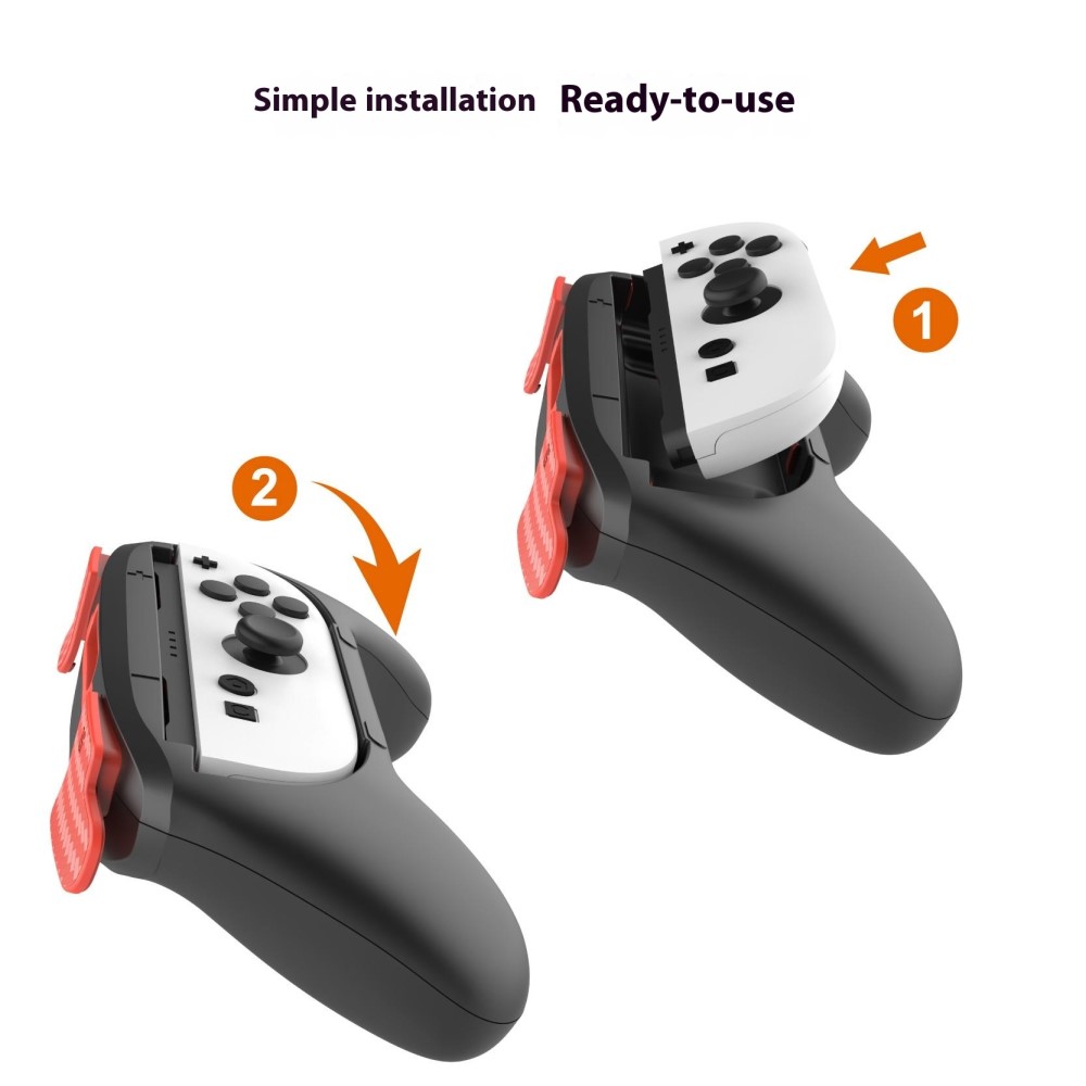 PGTECH PGTECH 2 st Nintendo Switch 2 Joy-Con Grip Svart
