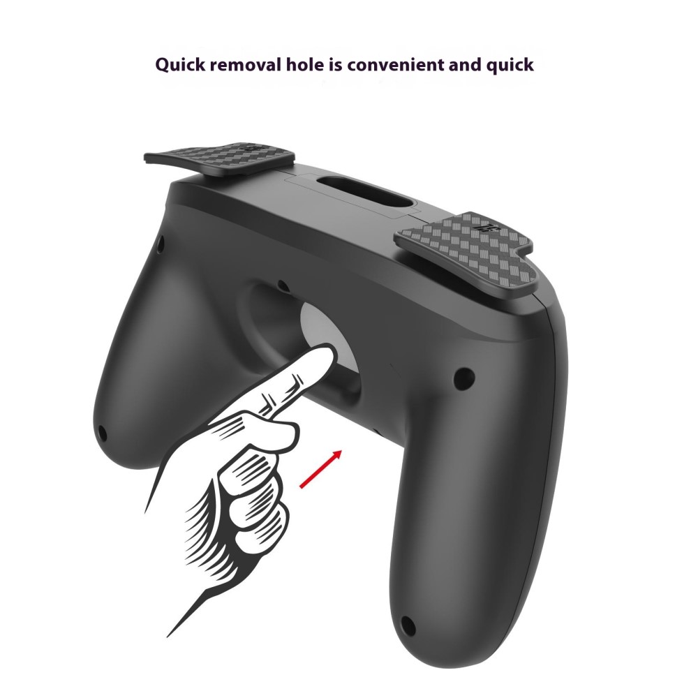 PGTECH PGTECH 2 st Nintendo Switch 2 Joy-Con Grip Svart