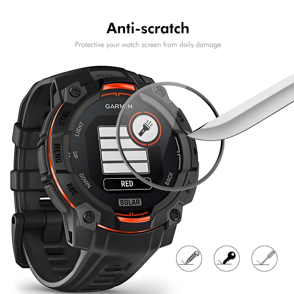 ENKAY ENKAY Garmin Instinct E 45 mm 2-PACK Skärmskydd Heltäckande