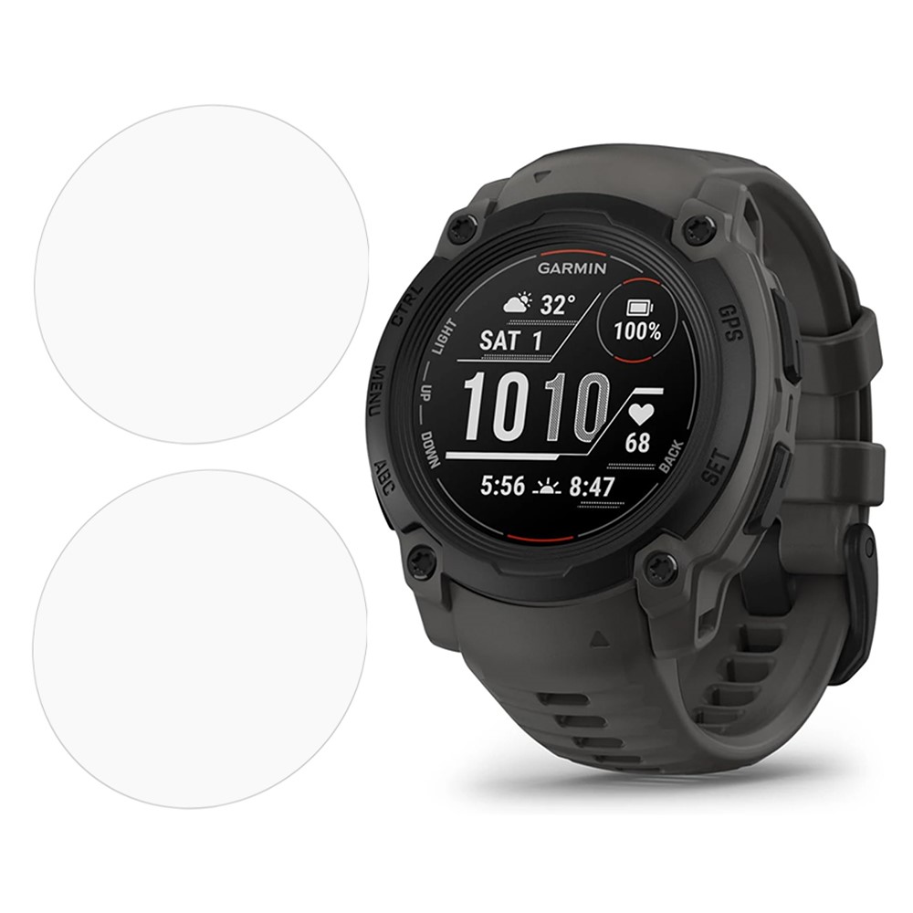  Garmin Instinct E 40 mm 2-PACK Skärmskydd Härdat Glas