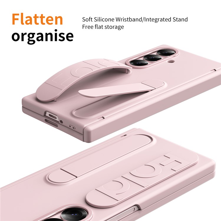  Samsung Galaxy Z Fold 7 Skal Kickstand Rosa