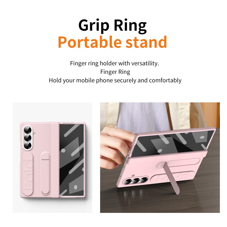  Samsung Galaxy Z Fold 7 Skal Kickstand Rosa