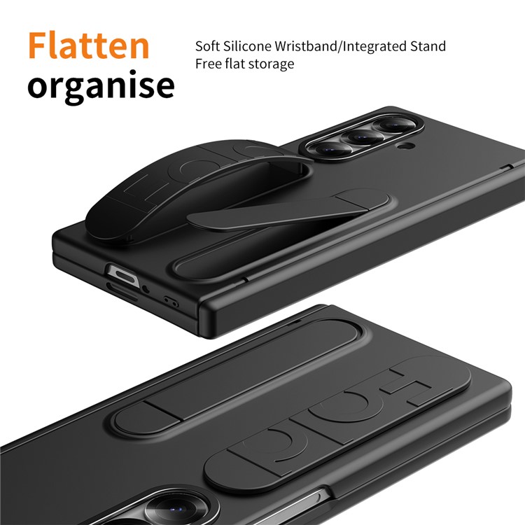  Samsung Galaxy Z Fold 7 Skal Kickstand Svart