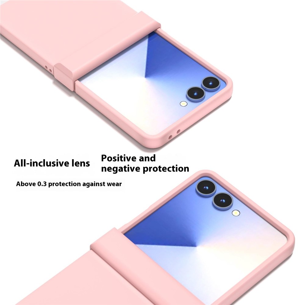 ABEEL ABEEL Samsung Galaxy Z Flip 7 Skal Skin Feel Rosa
