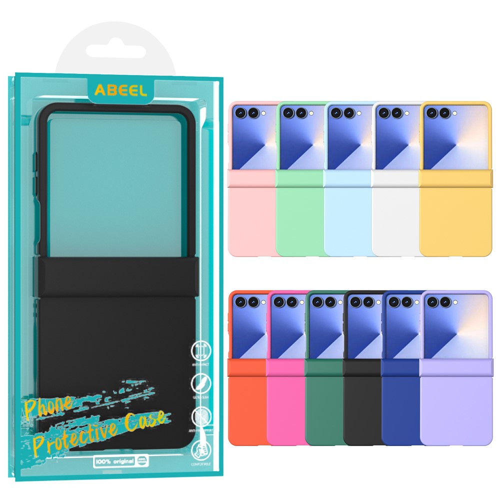 ABEEL ABEEL Samsung Galaxy Z Flip 7 Skal Skin Feel Blå