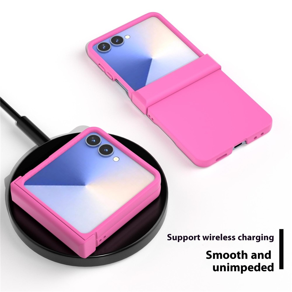 ABEEL ABEEL Samsung Galaxy Z Flip 7 Skal Skin Feel Rosa