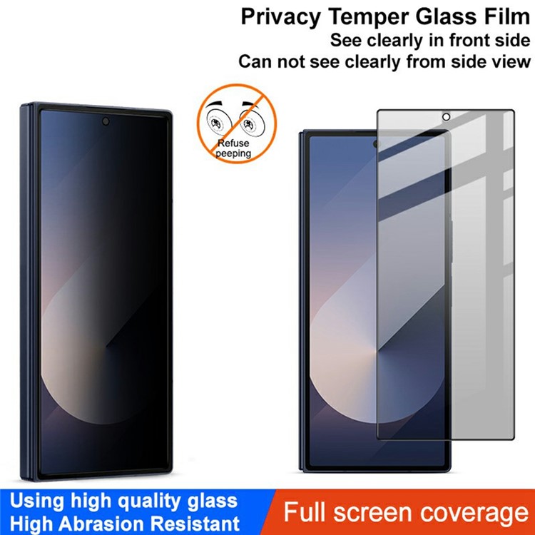 IMAK IMAK Galaxy Z Fold 7 Skärmskydd Härdat Glas Privacy
