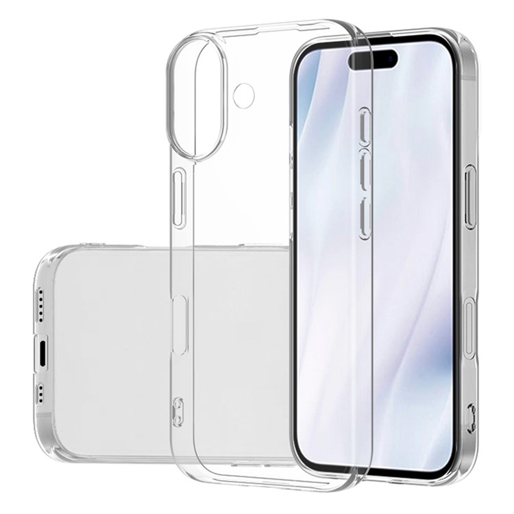  iPhone 17 Skal Slim Fit TPU Transparent