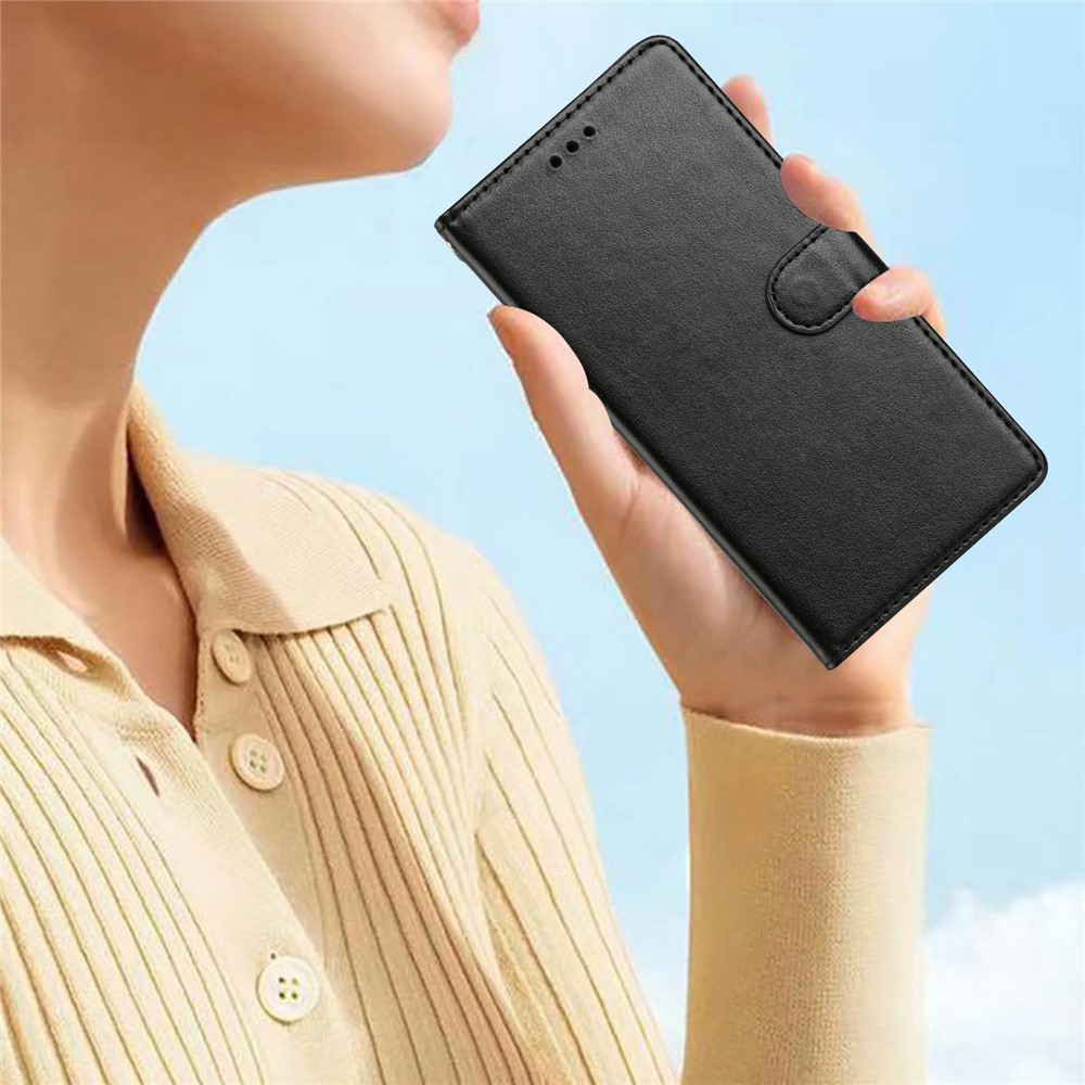 iPhone 17 Fodral Läder Svart