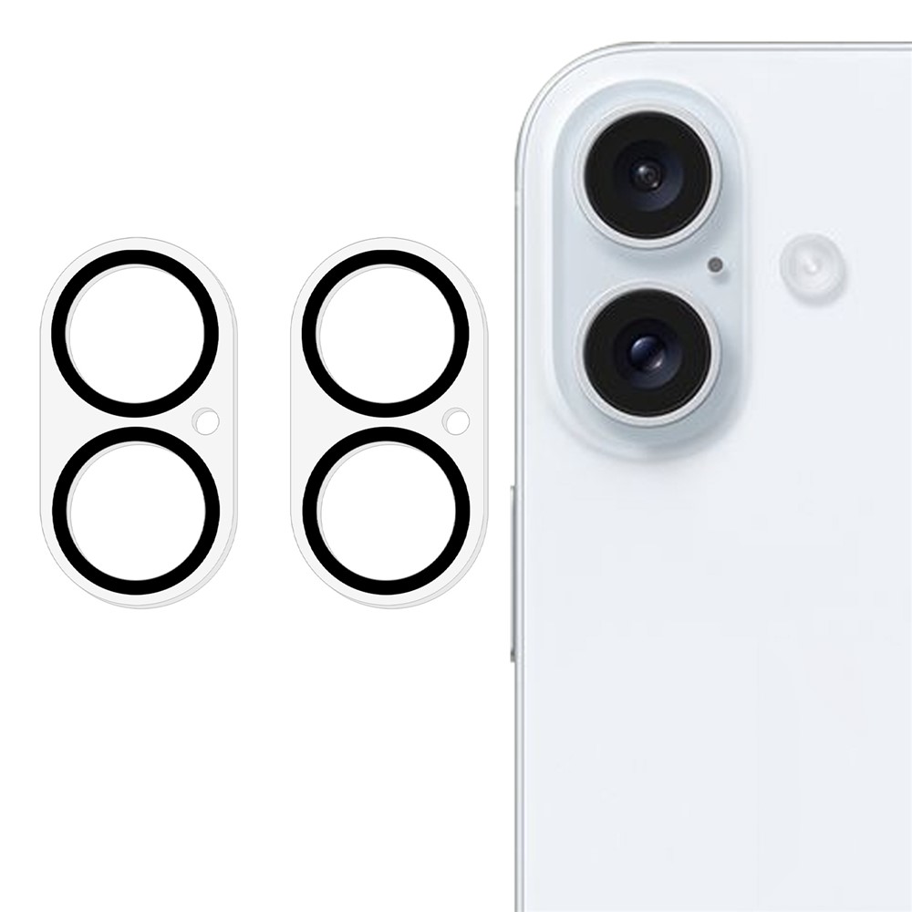  iPhone 17 2-PACK Linsskydd Härdat Glas