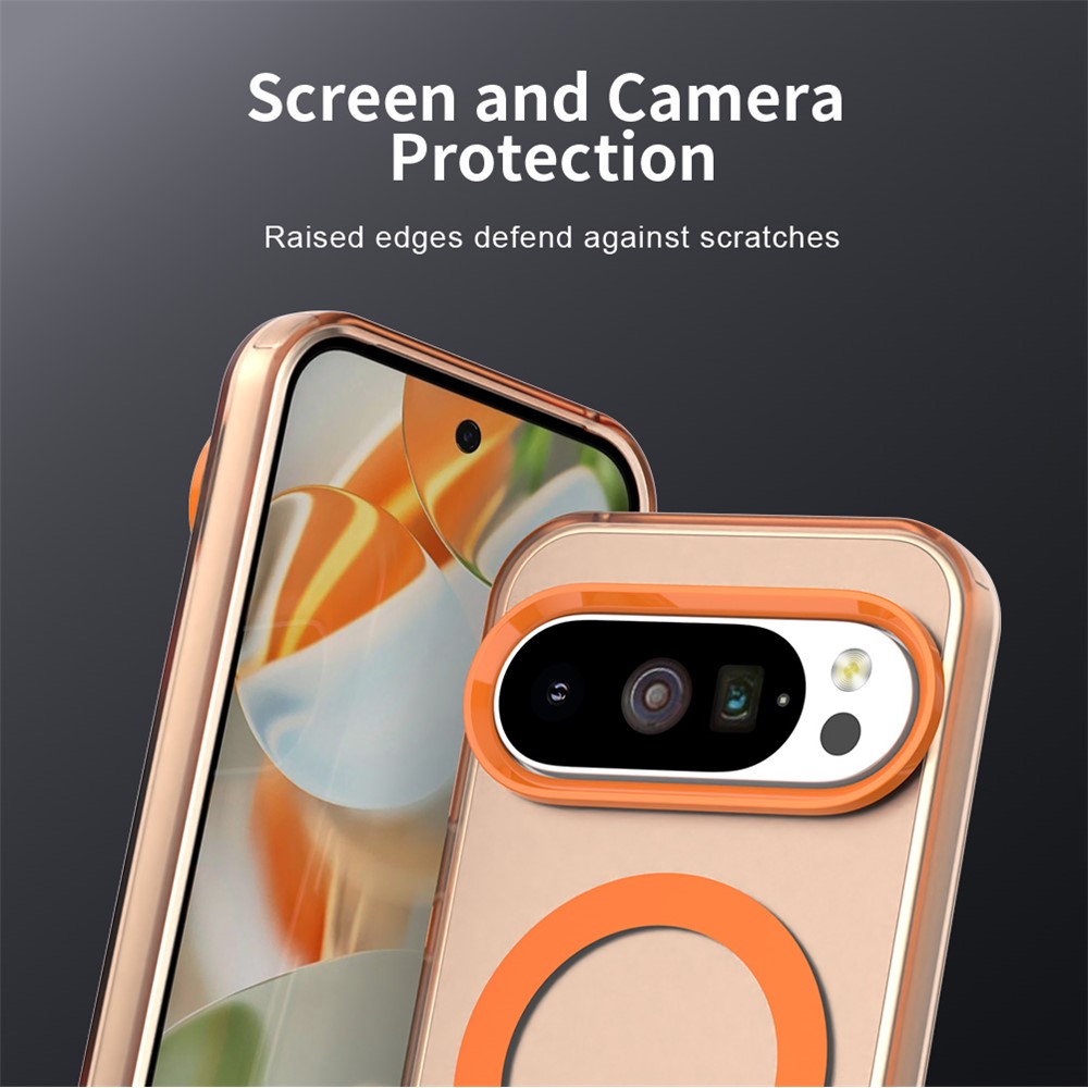  Google Pixel 10 / 10 Pro Skal MagSafe Hybrid Orange