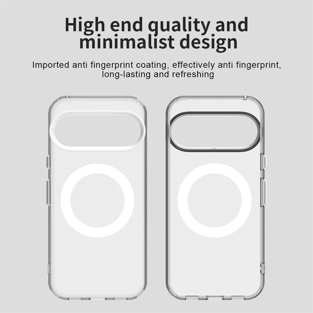  Google Pixel 10 / 10 Pro Skal MagSafe Hybrid Transparent