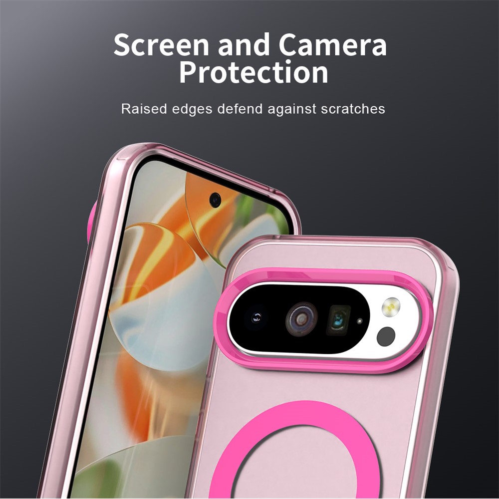  Google Pixel 10 / 10 Pro Skal MagSafe Hybrid Rosa