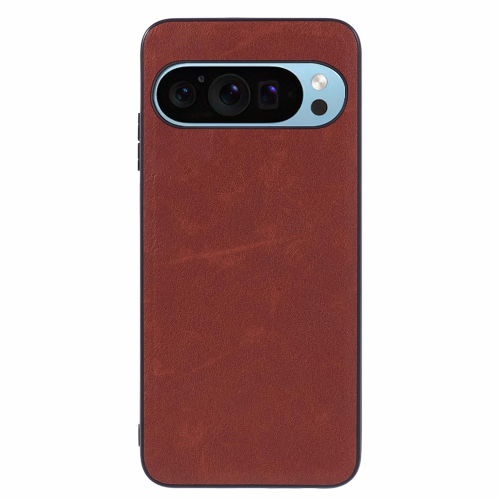  Google Pixel 10 / 10 Pro Skal Retro Läder Brun