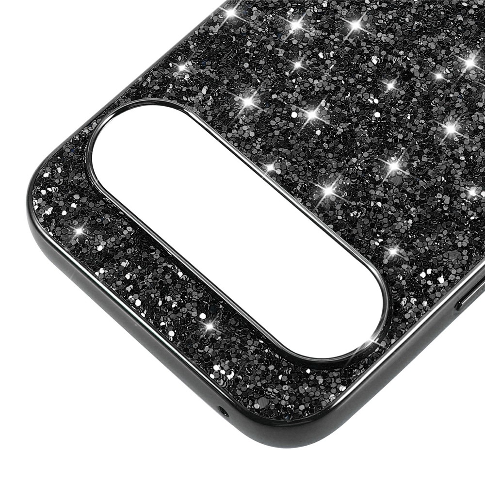  Google Pixel 10 / 10 Pro Skal Glitter Hybrid Silver