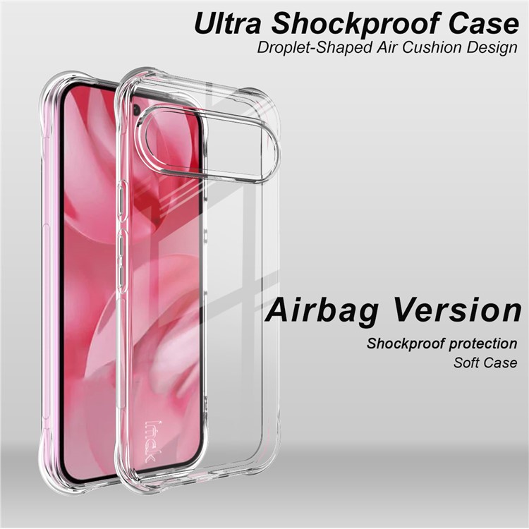 IMAK IMAK Google Pixel 10 / 10 Pro Skal TPU Shockproof Transparent