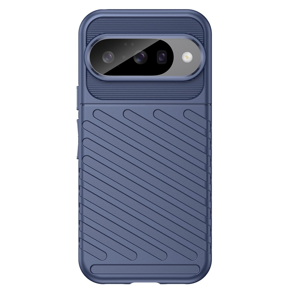  Google Pixel 10 / 10 Pro Skal Twill Textur Blå