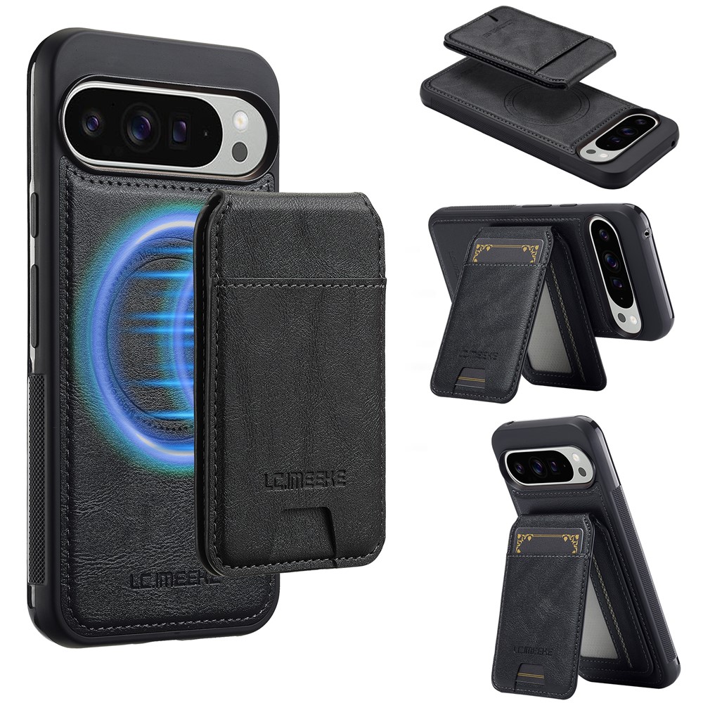 LC.IMEEKE LC.IMEEKE Google Pixel 10/10 Pro/9/9 Pro Skal Magnetiskt Kortfack