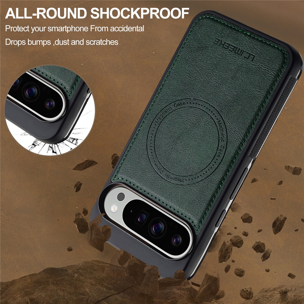 LC.IMEEKE LC.IMEEKE Google Pixel 10/10 Pro/9/9 Pro Skal Avtagbart Kortfack