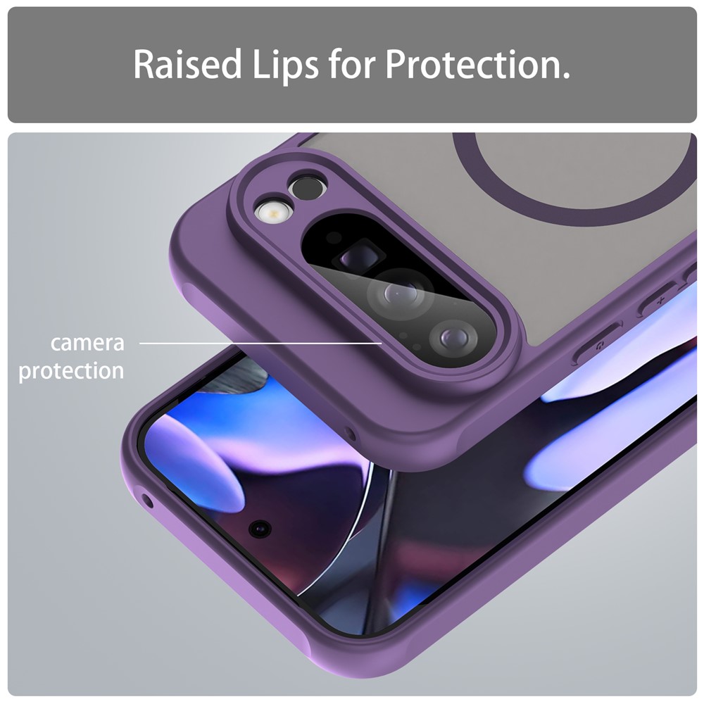  Google Pixel 10 Pro XL Skal MagSafe Hybrid Lila