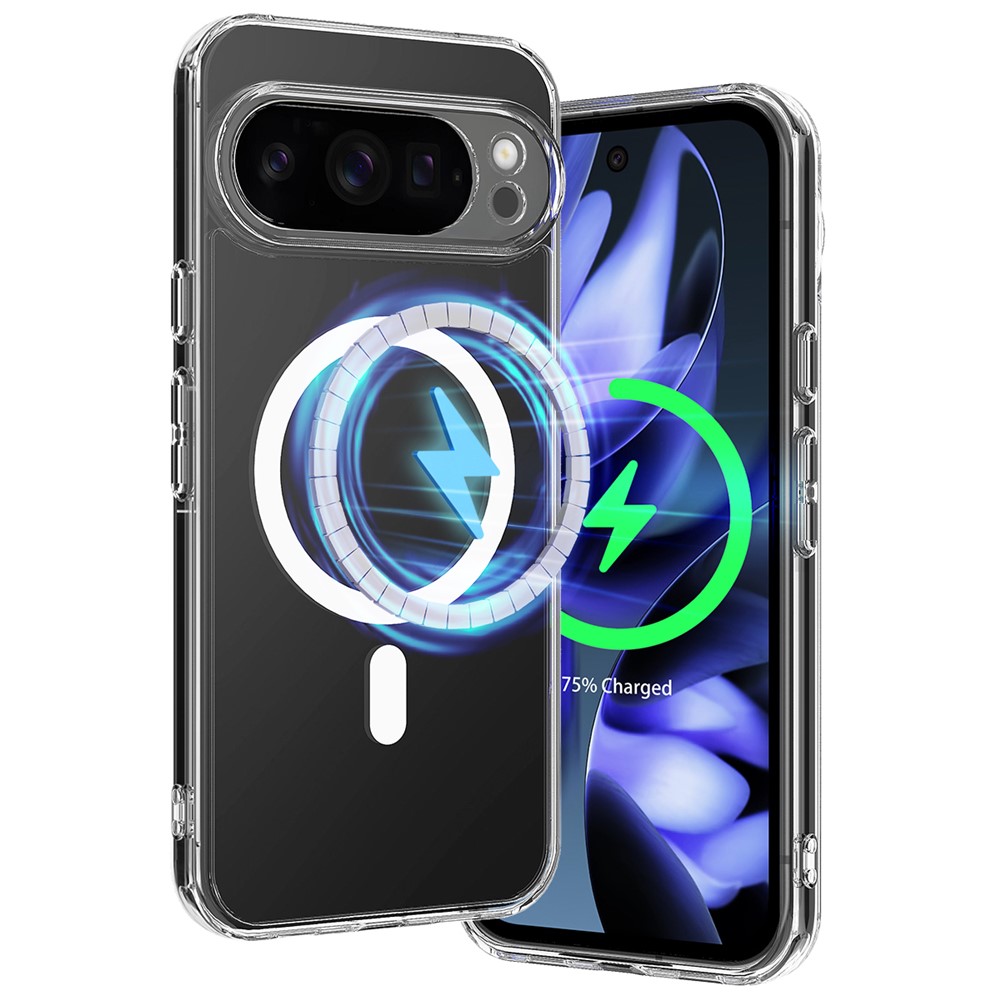  Google Pixel 10 Pro XL Skal MagSafe Hybrid Transparent