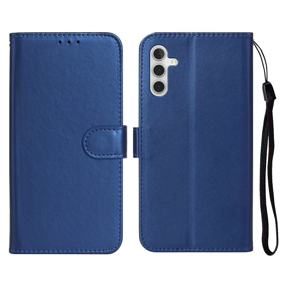  Samsung Galaxy S25 FE Fodral Läder Blå