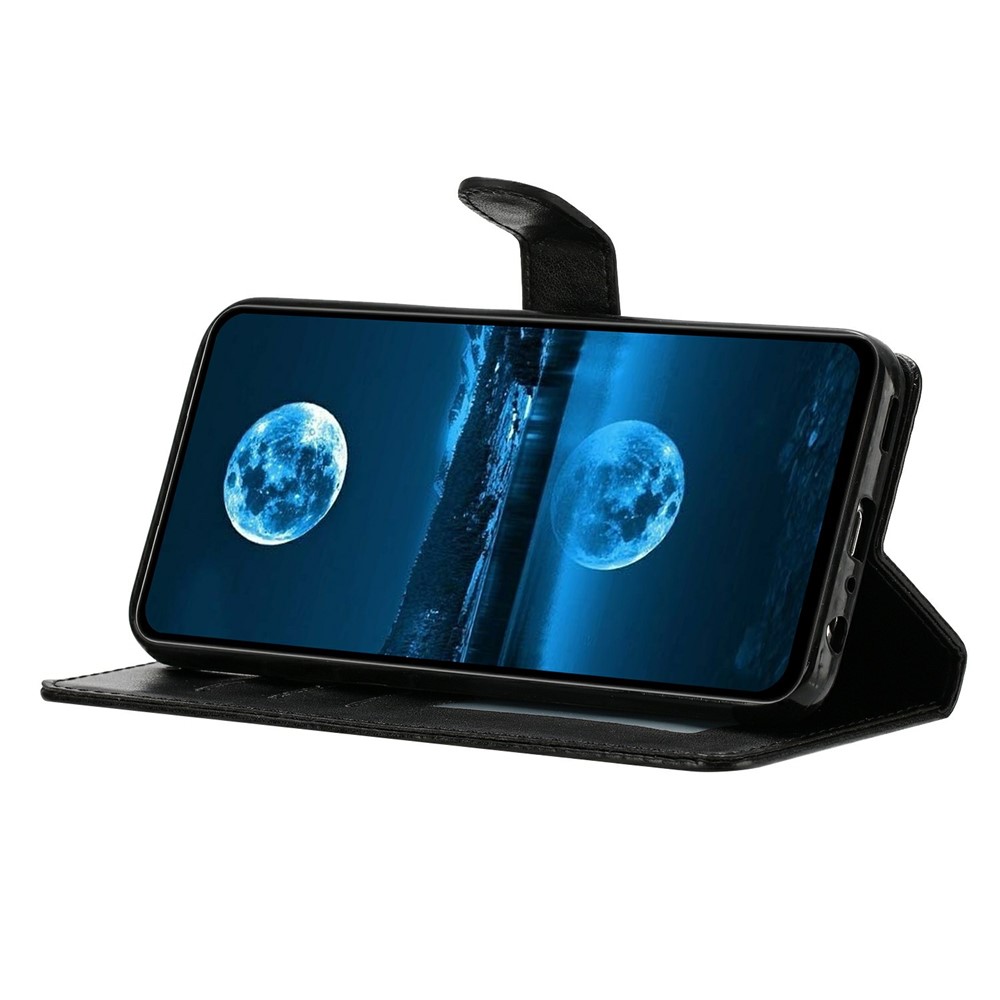  Samsung Galaxy A07 Fodral Läder Svart