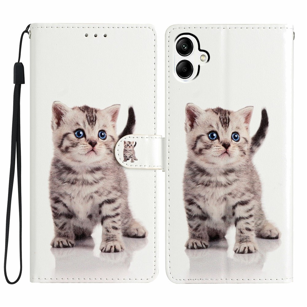  Samsung Galaxy A07 Fodral Med Tryck Katt