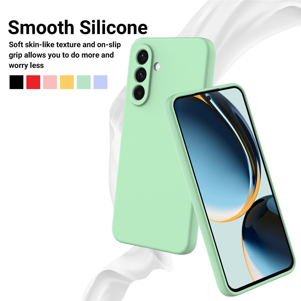  Samsung Galaxy A17 Skal Liquid Silikon Grön