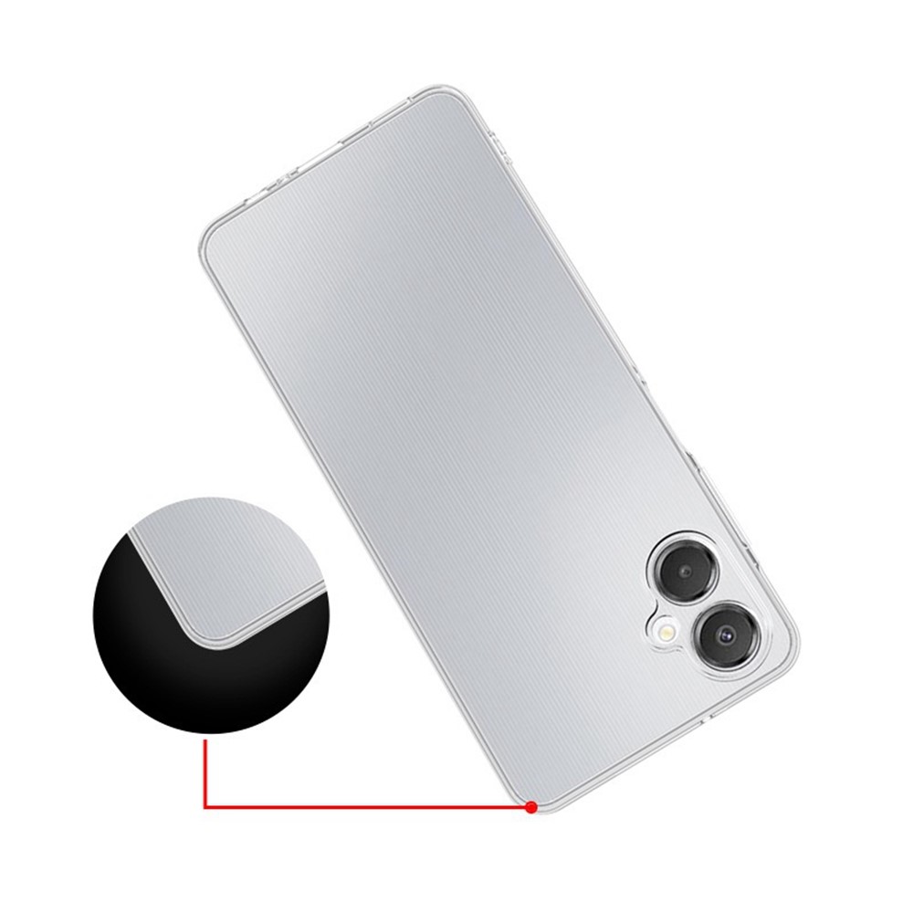  Samsung Galaxy A07 Skal TPU Transparent