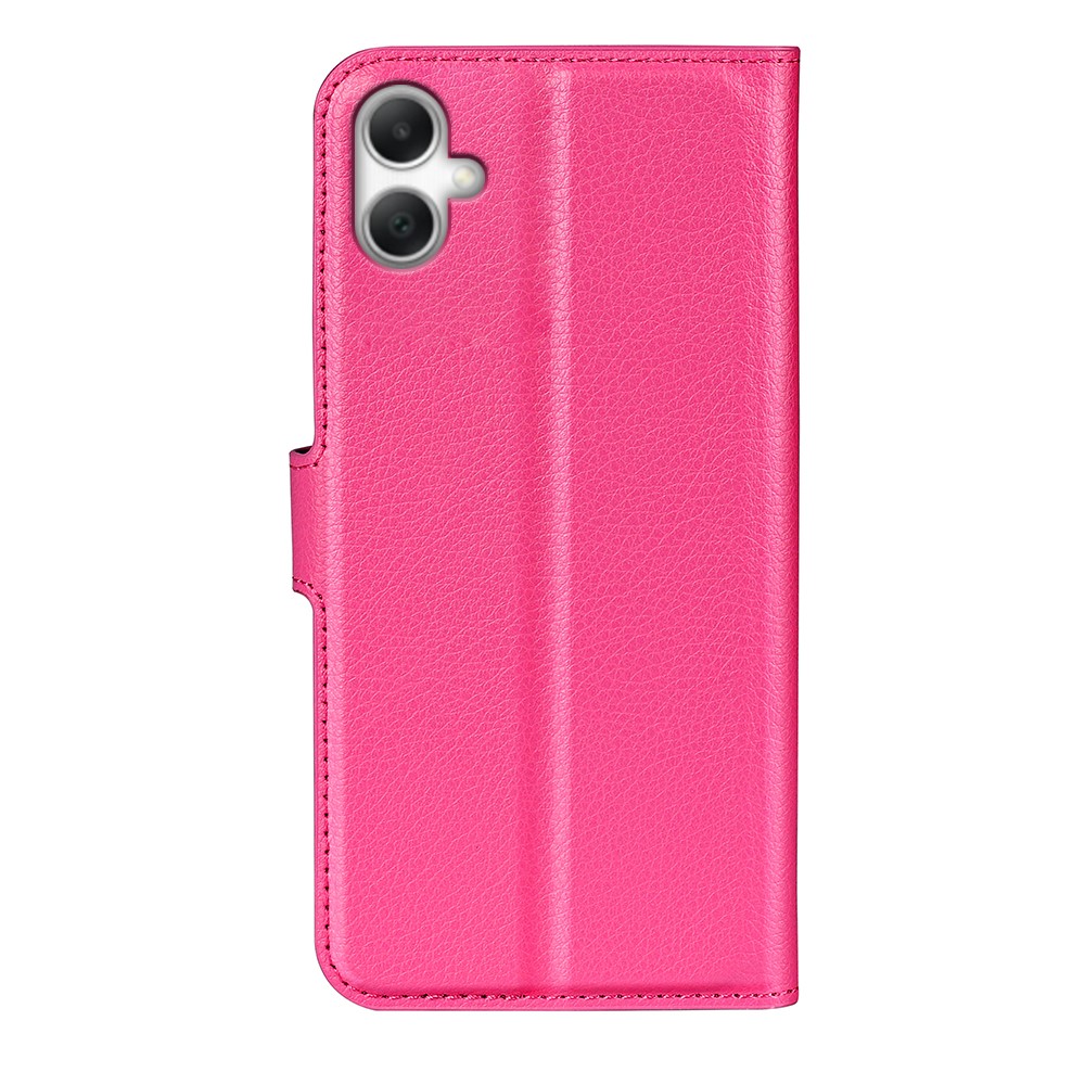  Samsung Galaxy A07 Fodral Litchi Läder Rosa