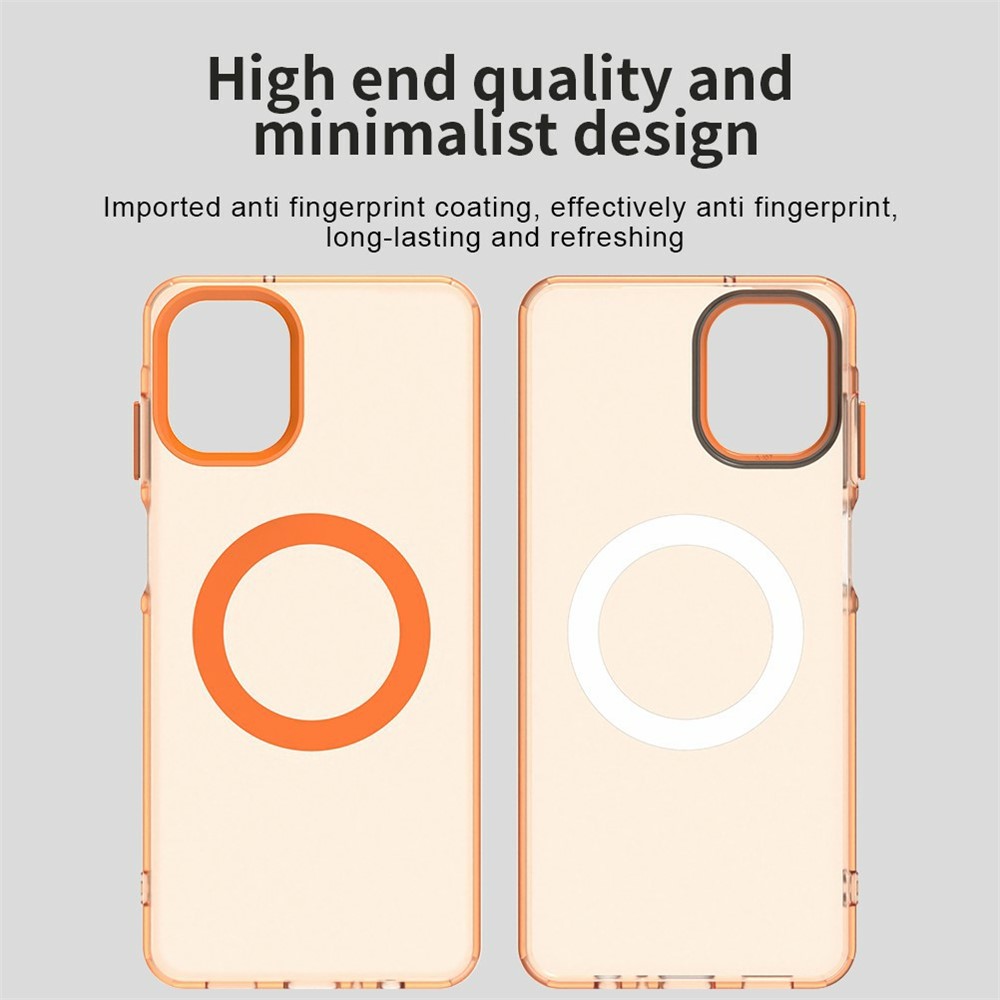  Samsung Galaxy A07 Skal MagSafe Hybrid Orange