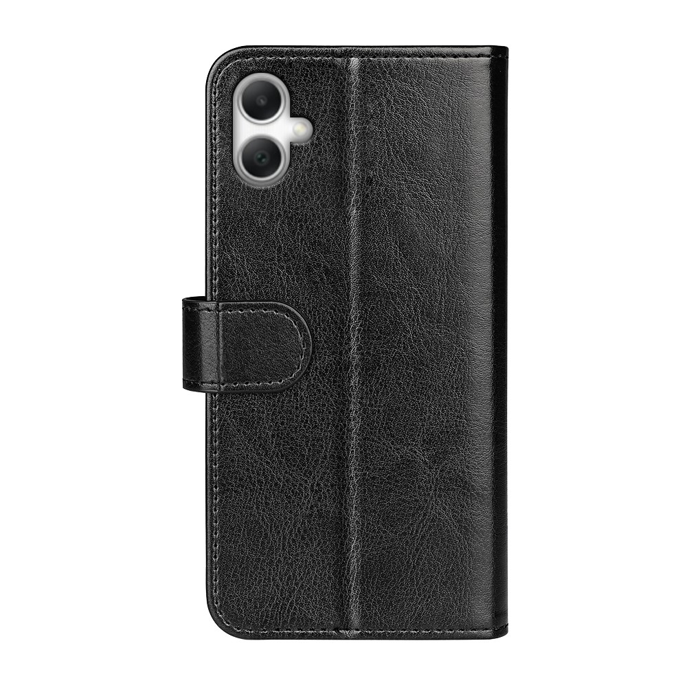  Samsung Galaxy A07 Fodral Crazy Horse Läder Svart