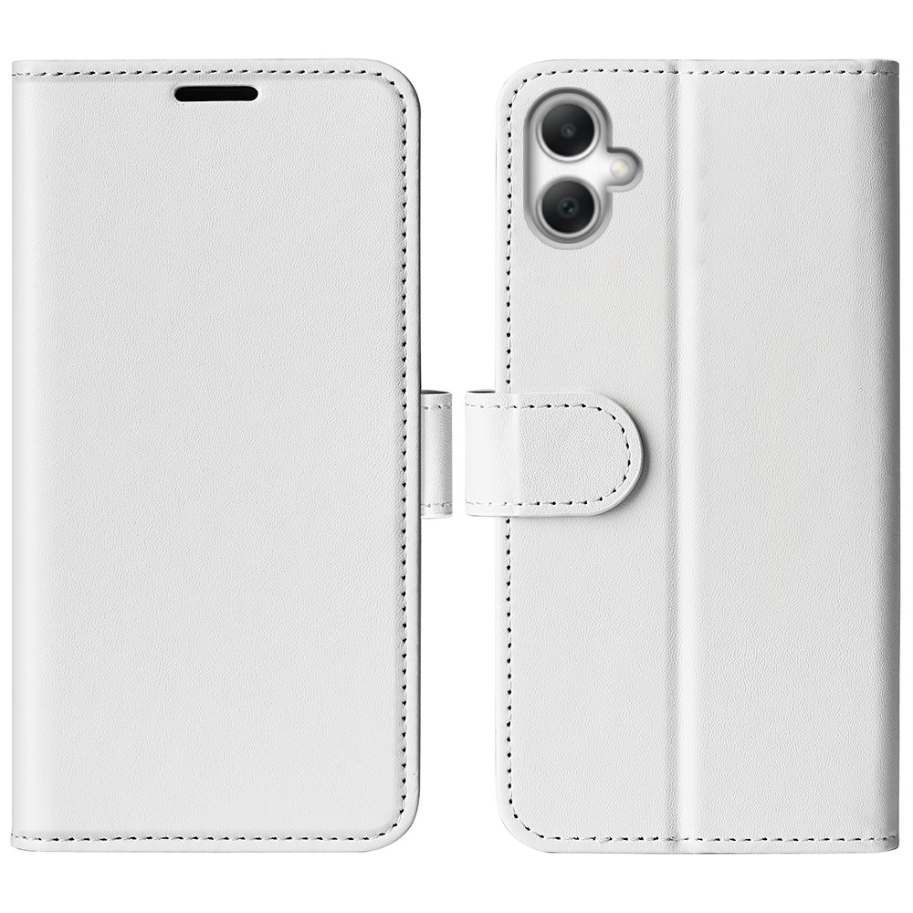  Samsung Galaxy A07 Fodral Crazy Horse Läder Vit