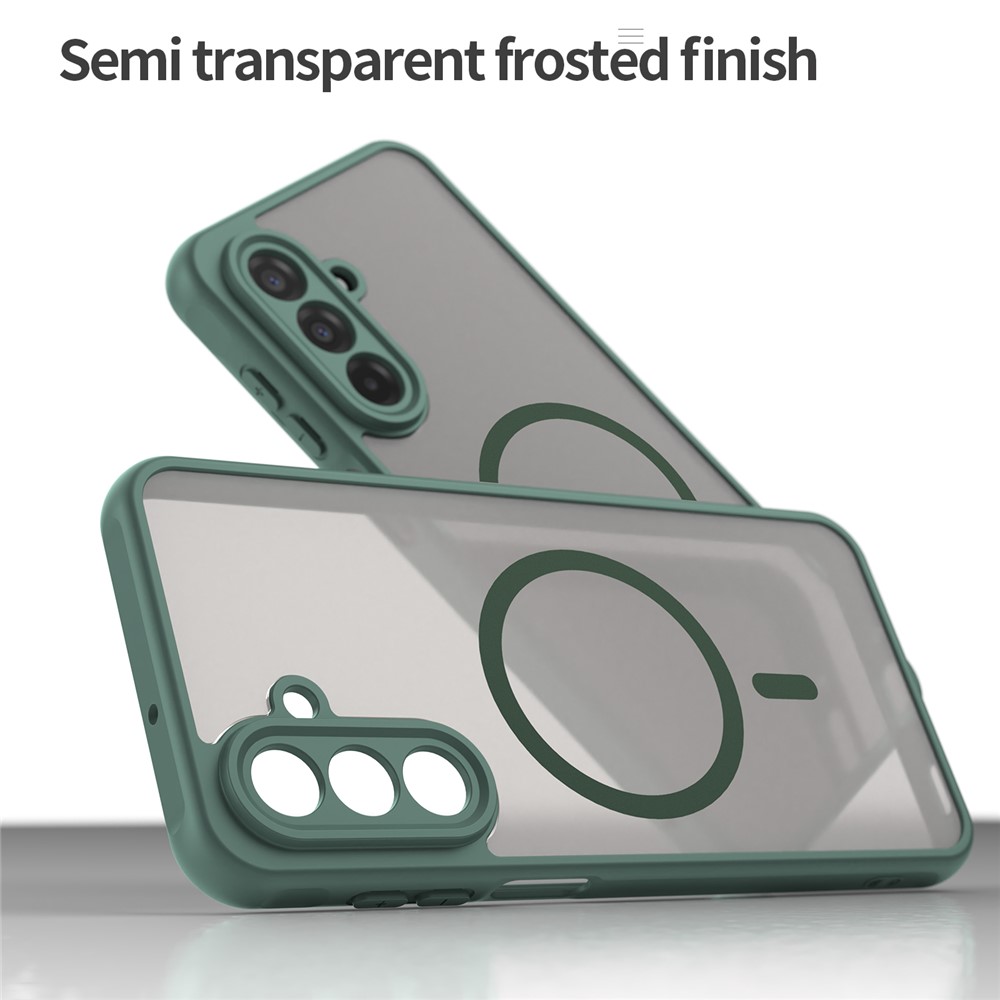 Samsung Galaxy A17 Skal MagSafe Hybrid Grön