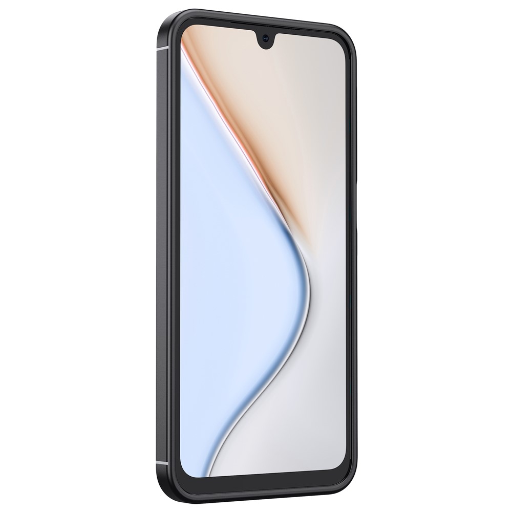  Samsung Galaxy A17 Skal Litchi Textur Svart